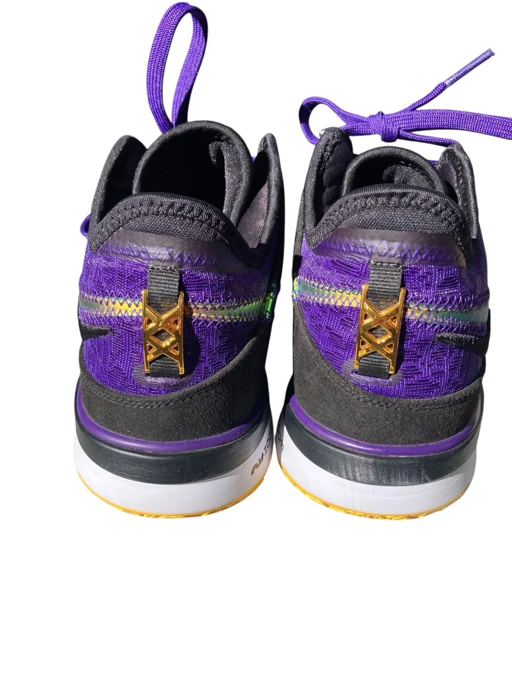 Nike Zoom LeBron NXXT Gen EP DR8788-500 Men’s 8 Purple Gold Shoes